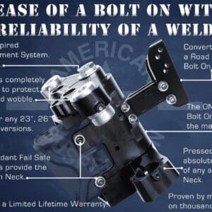American Suspension Bolt-On Neck Kit 26", '14 - Current