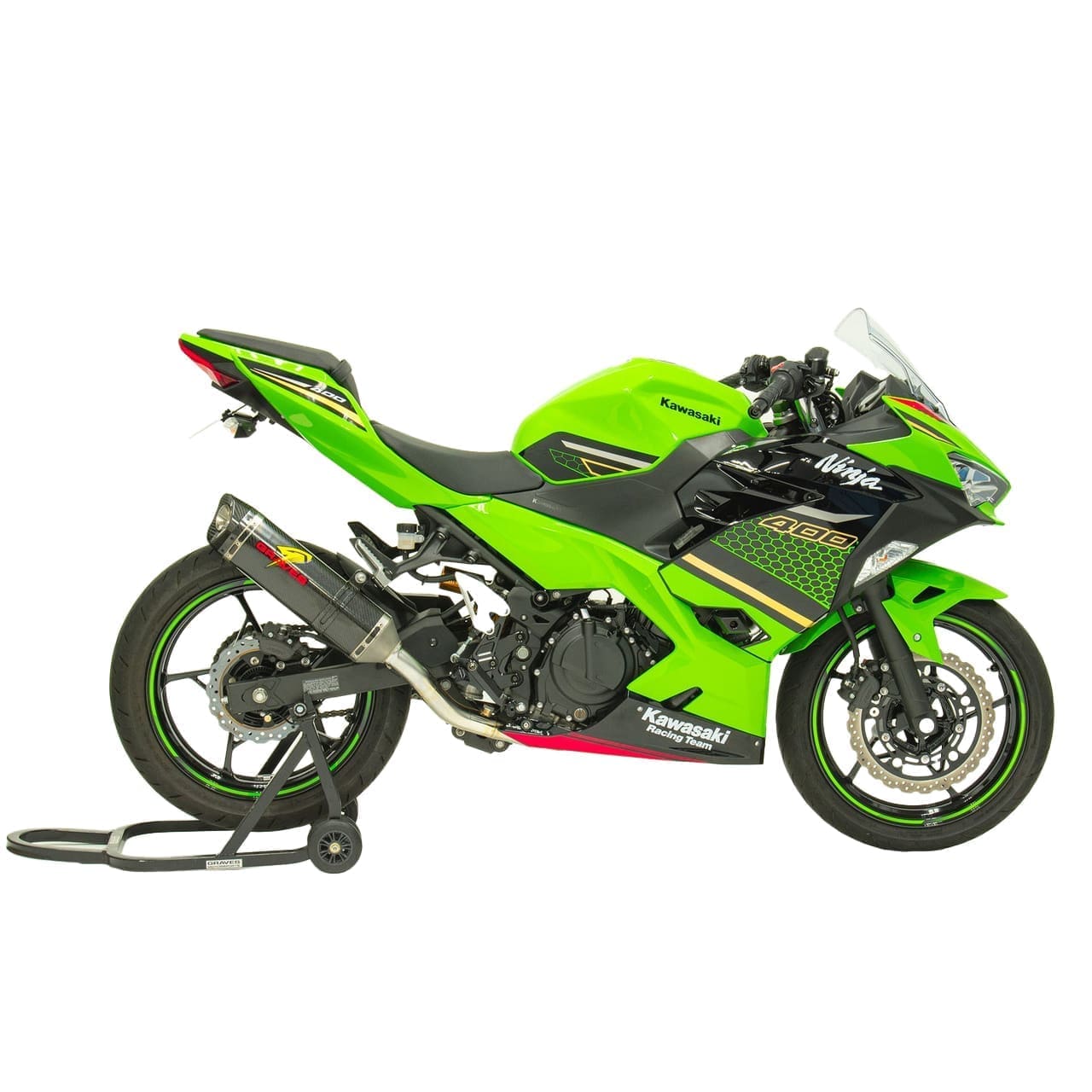 Graves Motorsports Works2 Full Exhaust, Ninja 400/500