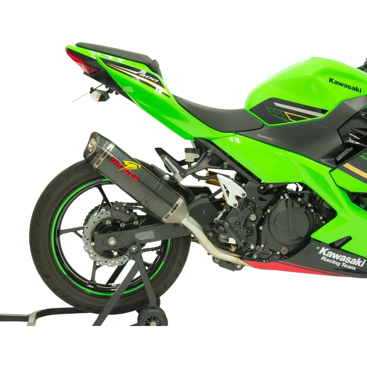 Graves Motorsports Works2 Full Exhaust, Ninja 400/500