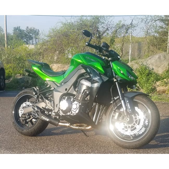 Toce Razor Tip Full Exhaust - Ninja Z1000, '14-'21