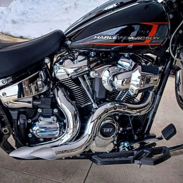 Blow Performance Kutbak Kit M8 Show Chrome Exhaust