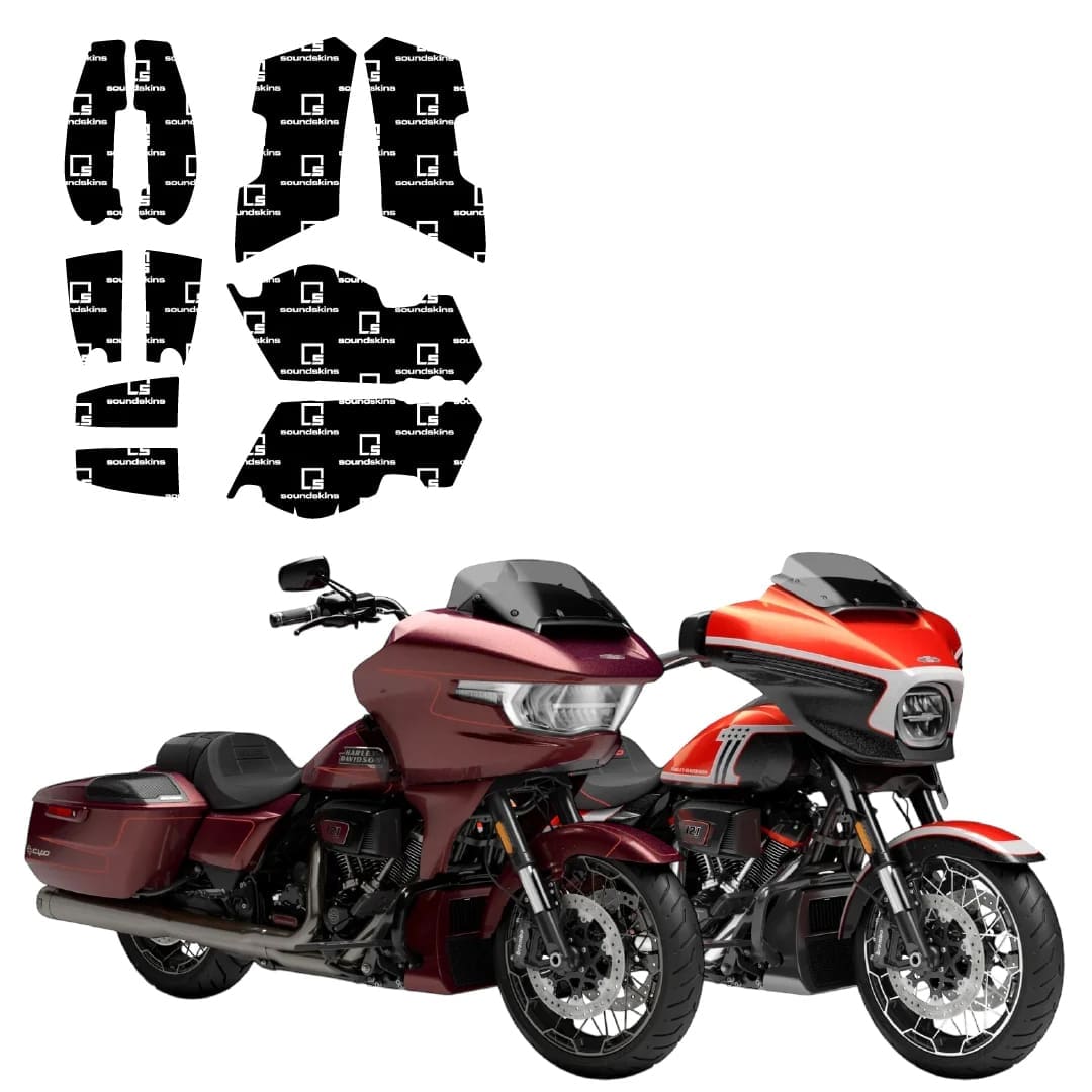 SoundSkins Saddlebag Kit For HD Touring, '24 & Up