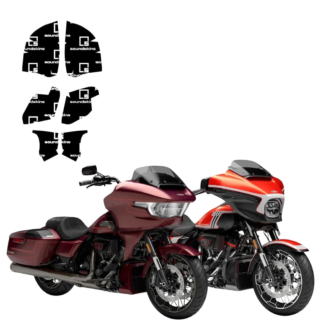 SoundSkins Saddlebag Speaker Lid Kit For HD Touring, '24 & Up