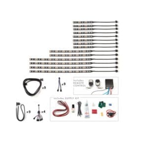 Rush ALS 216-LED Body Light Kit For H-D Touring, '24 and Up